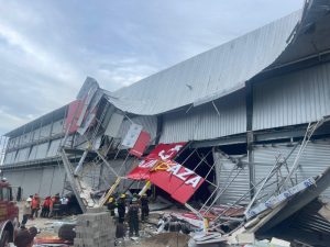 Obra colapsada en Santiago estaba paralizada