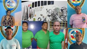 Desmantelan red criminal dedicada a extorsión y estafas